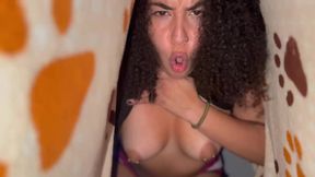 I'll cum in 5 minutes on your tits before your dude arrives, hoe!