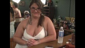 Young BBW Busty Bethany Gets A New Job At Blow Job Bar! (1st half mp4)