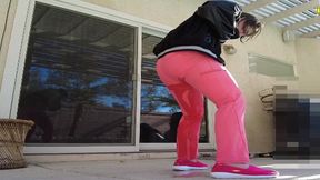 faith shalynn peeing nurse scrubs omorashi