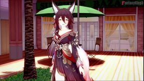 fugue sex at the park - pov - honkai star rail - thanks for the support