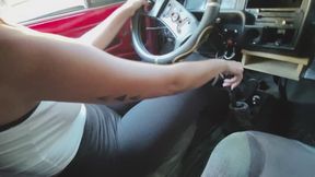 taking a ride in the Fiat 147