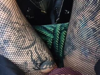 Rubbing snatch on bus