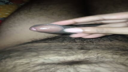 Big cock rough jerk off less cum