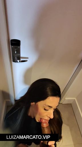 BBC Fucks Me At The Hotel While I Wait For My Room