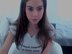 Pale amateur teen brunette Lynn Love