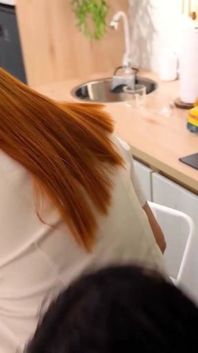 A Very Hot Manicurist Comes to My House and I Fuck Her Hard in the Kitchen.