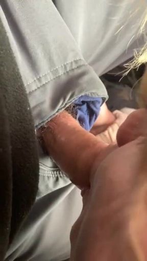 Deep Throating Gay-For-Pay Man Dry In His Camper