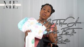 Made to wear a diaper by the babysitter
