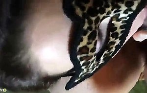 Josefina suck big cock in las palmas carnival