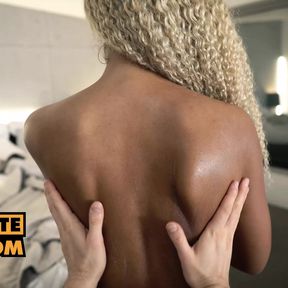 POV - Ebony babe Romy Indy is ready to fuck you