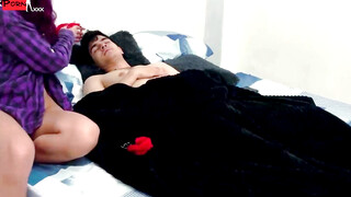Stepsister Seduction Handcuffed and Helpless Below Me