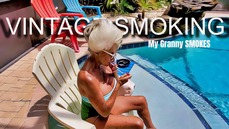 Vintage Smoking  my granny smokes