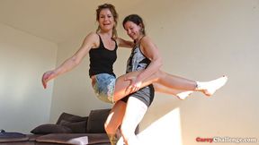 Katerina & Pavla – Strong Girls Lift & Carry FUN + Surprise Cameraman Lift! (MOBILE resolution)