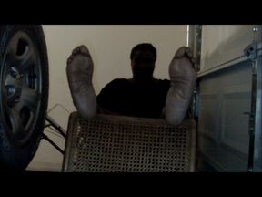 Lady EL's Size 13 Soles TICKLED