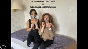Lola Montez and Laura Cuttie in The Handcuff game Gone Wrong Mp4
