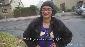 French Babe Big Dick Fill