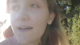 Louise's Outdoor Masturbation Adventure - Public Street Freak