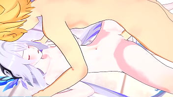 Skirk gets penetrated for the first time - Genshin impact