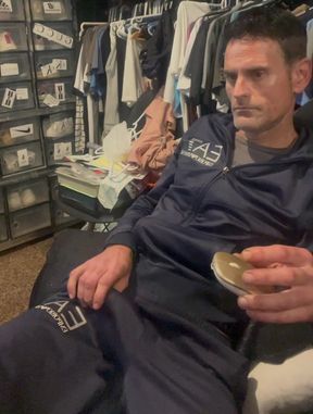Mike masturbating again