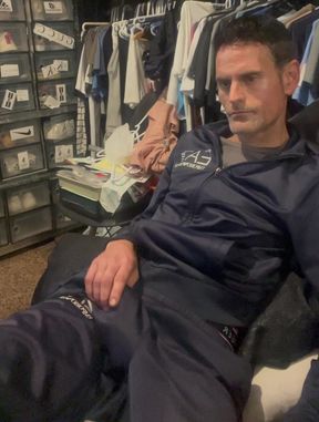 Mike masturbating again
