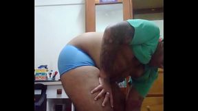 Vaibhav Jerks Off &amp_ Cums In His Underwear In Front Of The Wardrobe Mirror In His Bedroom