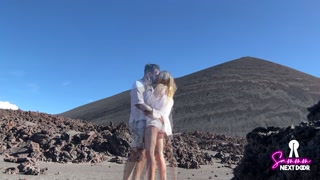 Public Sex - We hiked a volcano and he erupted in my mouth - Sammmnextdoor Date Night #13