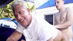 He Gets Plowed By His Jock Stepson - Matthew Figata