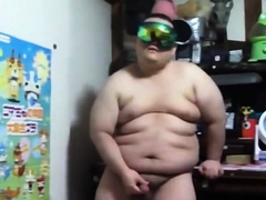 Young Asian Chub jerking