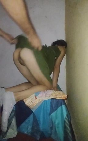 My Lover's Pussy Is Getting More and More Delicious, and She Asks for a Lot of Cock and Milk, She Loves Being Pregnant