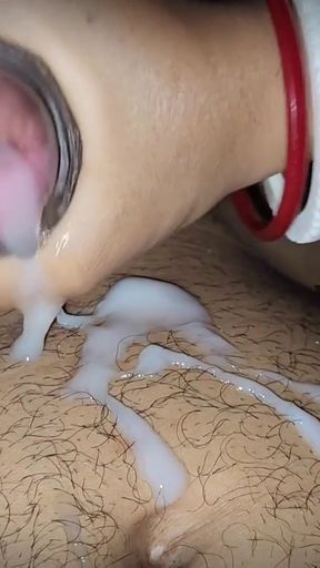 Stepmom giving handjob to Stepson at night SOFTCORE SLOMOTION   Clip 1