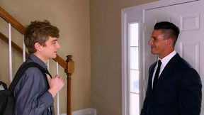 Twink Jason Abarth Gets Power-Fucked by Priest Jax Thirio - Missionary Boys