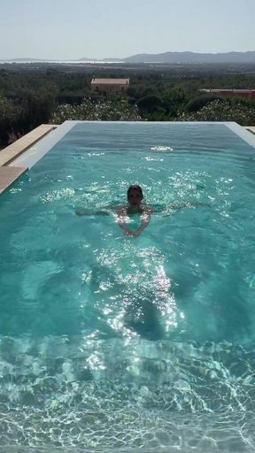 Swimming pool relaxation