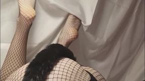 Fishnet Lounge with Tail