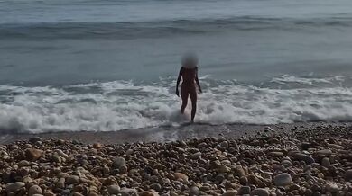 Insatiable blonde GILF strips more 4K than studios homemade compilation