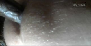 Close Upbig Dildo Thrusting in My Wet Hole
