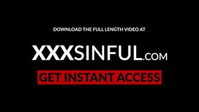 Francys Belle sways on large dick with sensual blowjob