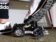Toycar Crushing with Fila Sneaker (Trailer)