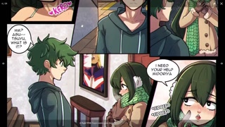 Tsuyu Comic Porn Hentai Ahegao ( Tsuyu Getting Hard Fuck )