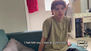 Angelical hottie doesn't mind her husband's Latino twink adventures