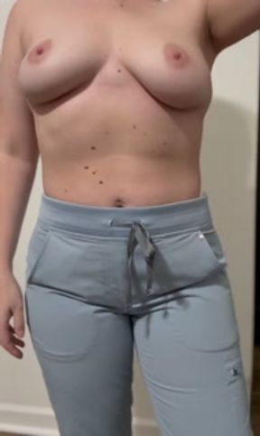 Naughty Sexy Nurse Blonde Big Ass Tits NSFW - only on my onlyfans