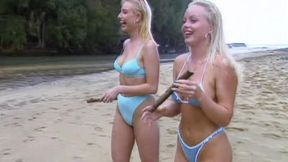 silvia saint & mishi in  wet rescue