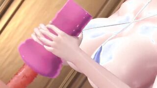 【MMD R-teen SEX DANCE】Perfect huge booty tasty insane sex sweet masturbation [CREDIT BY] Taka84_mmd