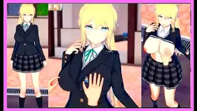 Busty Margaret Chan Seduces in Steamy 3D Hentai Blowbang Fantasy