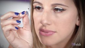 Letting A Tiny Jerk Off In My Mouth Before Swallowing Him