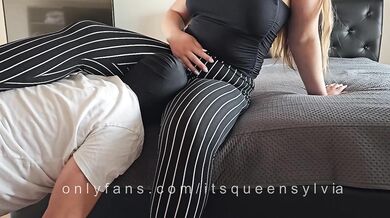 Sniff That Juicy Butt Farting In Leggings Feminine Domination