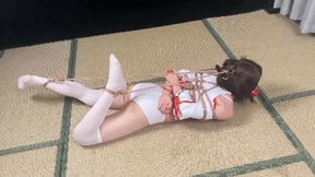 xr129-extreme Hogtie bondage The girl keeps struggling