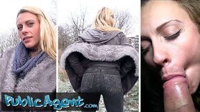 Big ass dirt with graceful Martin Gun and Brittany Bardot from Public Agent