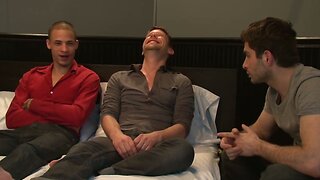 Auditioning Young Man`s Passionate Encounter: A Porn Shoot Tale