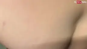 Amateur German girl gives the best public doggystyle blowjob