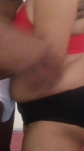 Seeing My Stepsister's Nighty and Red Bra in the Boarding College, I Was Very Upset